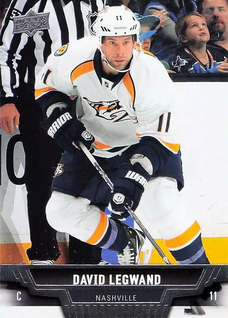 2013-14 Upper Deck #107 David Legwand