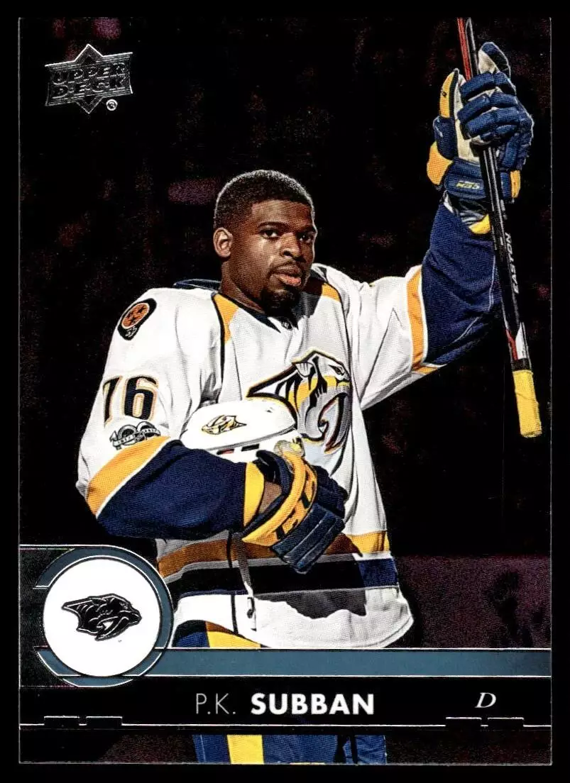 2017-18 Upper Deck #111 P.K. Subban