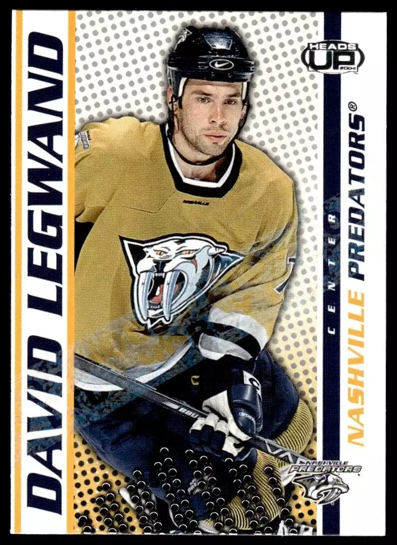 2003-04 Pacific Heads Up #57 David Legwand