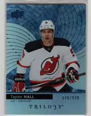 2017-18 Upper Deck Trilogy Blue #30 Taylor Hall 540\999