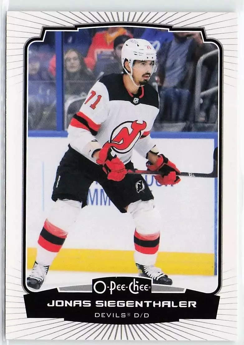 2022-23 O-Pee-Chee #452 Jonas Siegenthaler