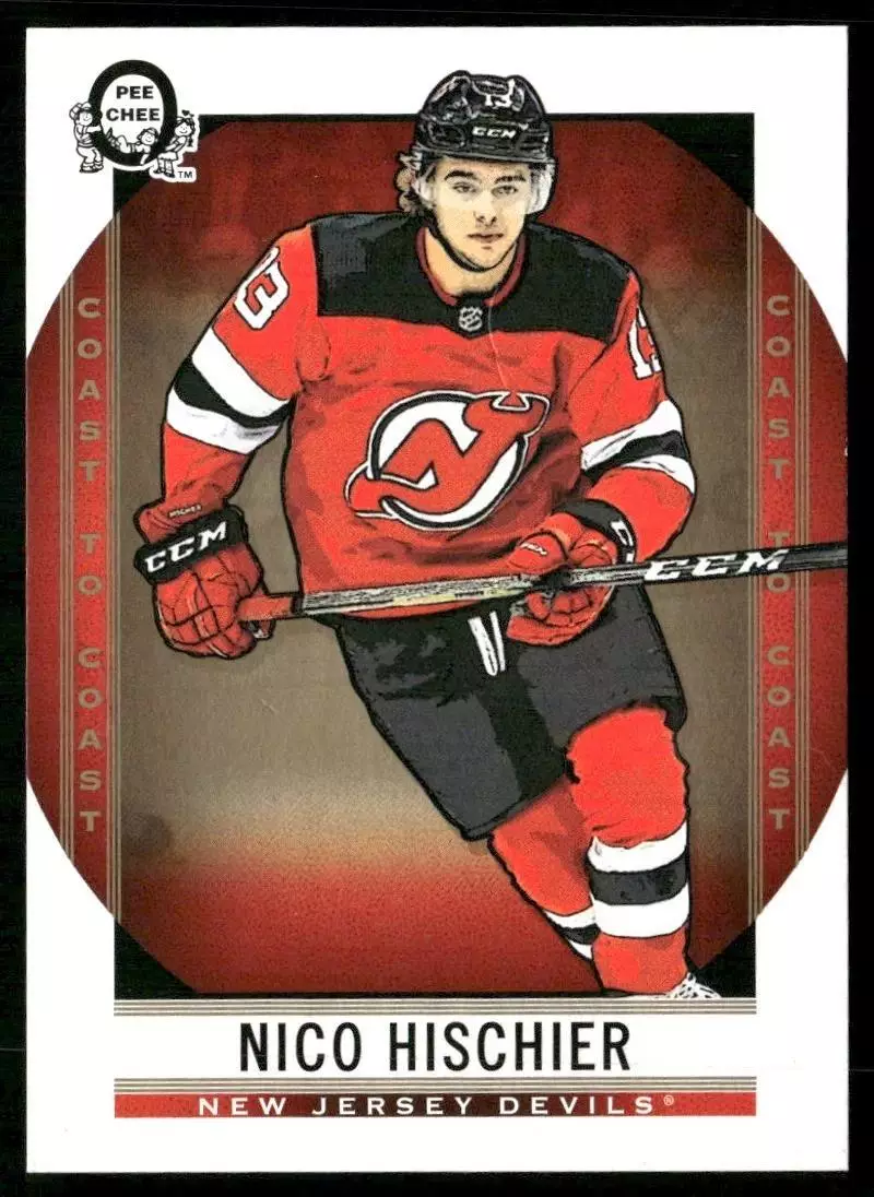 2018-19 O-Pee-Chee Coast to Coast #7 Nico Hischier
