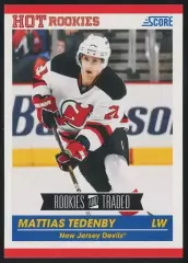2010-11 Score #613 Mattias Tedenby RC