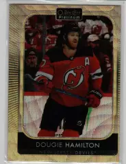 2021-22 O-Pee-Chee Platinum Neon Yellow Surge #177 Dougie Hamilton