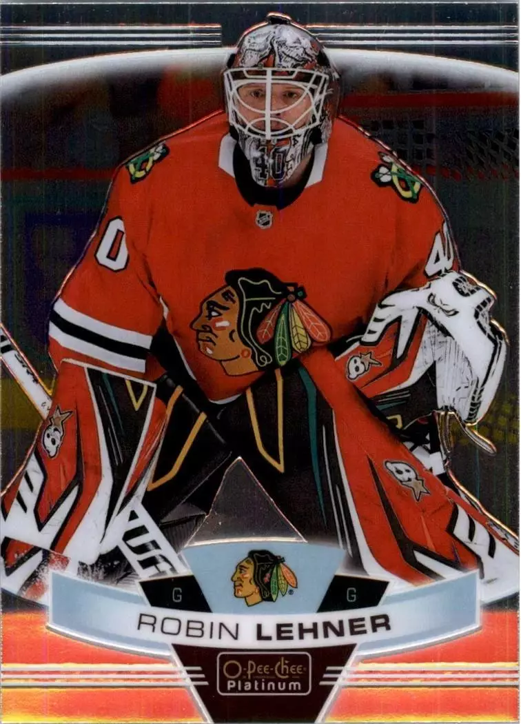 2019-20 O-Pee-Chee Platinum #95 Robin Lehner