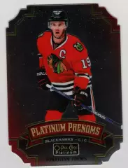2016-17 O-Pee-Chee Platinum Platinum Phenoms Die Cuts #OPPJT Jonathan Toews