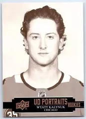 2021-22 Upper Deck Portraits #P63 Wyatt Kalynuk