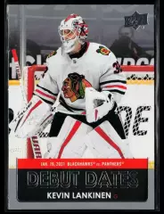 2021-22 Upper Deck Debut Dates #DD5 Kevin Lankinen