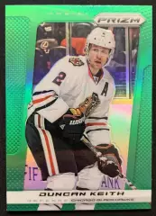 2013-14 Panini Prizm Prizms Green #124 Duncan Keith