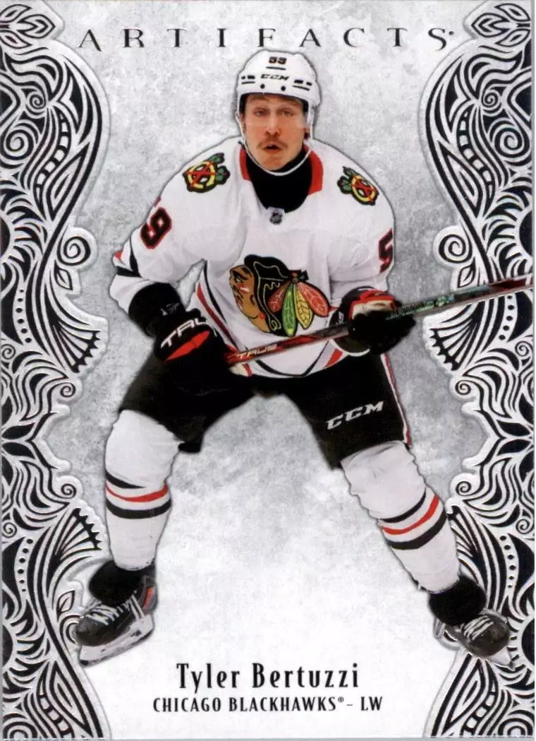 2025-26 Artifacts #40 Tyler Bertuzzi