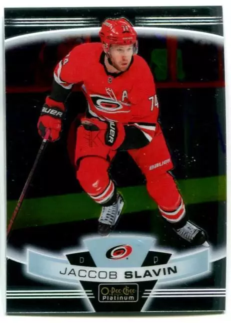 2019-20 O-Pee-Chee Platinum #115 Jaccob Slavin