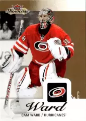 2013-14 Fleer Showcase #14 Cam Ward