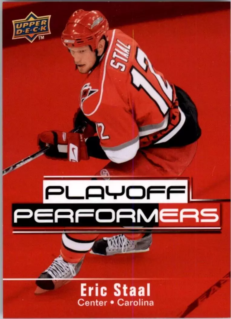 2009-10 Upper Deck Playoff Performers #PP16 Eric Staal