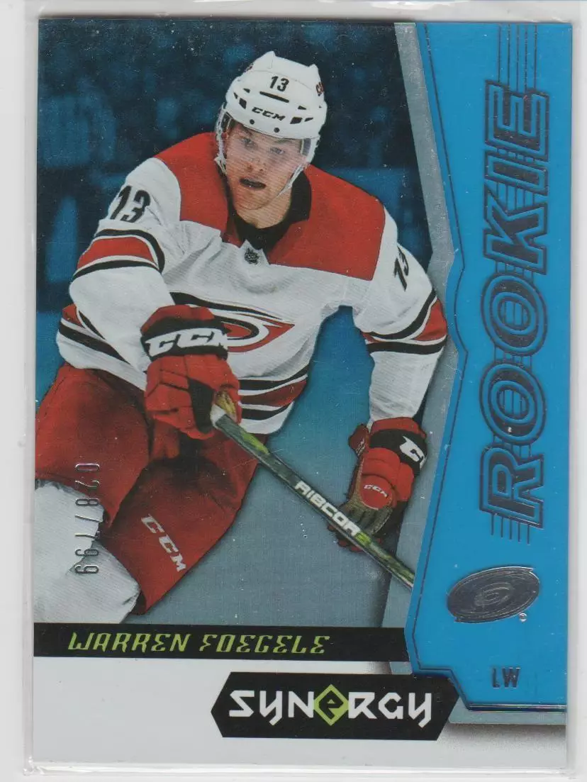 2018-19 Synergy Blue #71 Warren Foegele 028\799