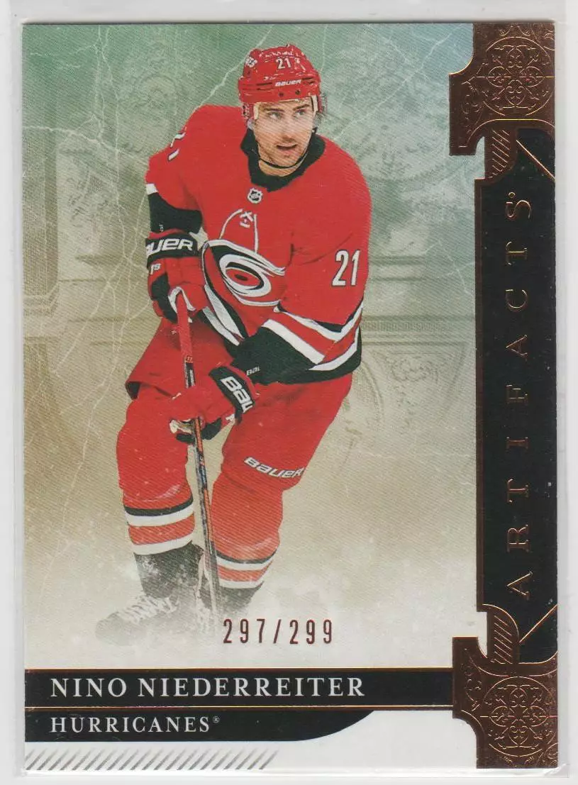2019-20 Artifacts Copper #49 Nino Niederreiter 297\299