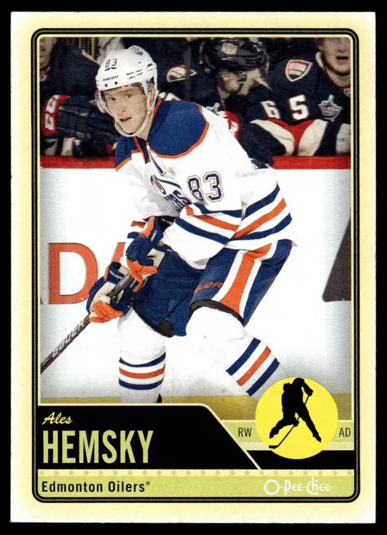 2012-13 O-Pee-Chee #484 Ales Hemsky