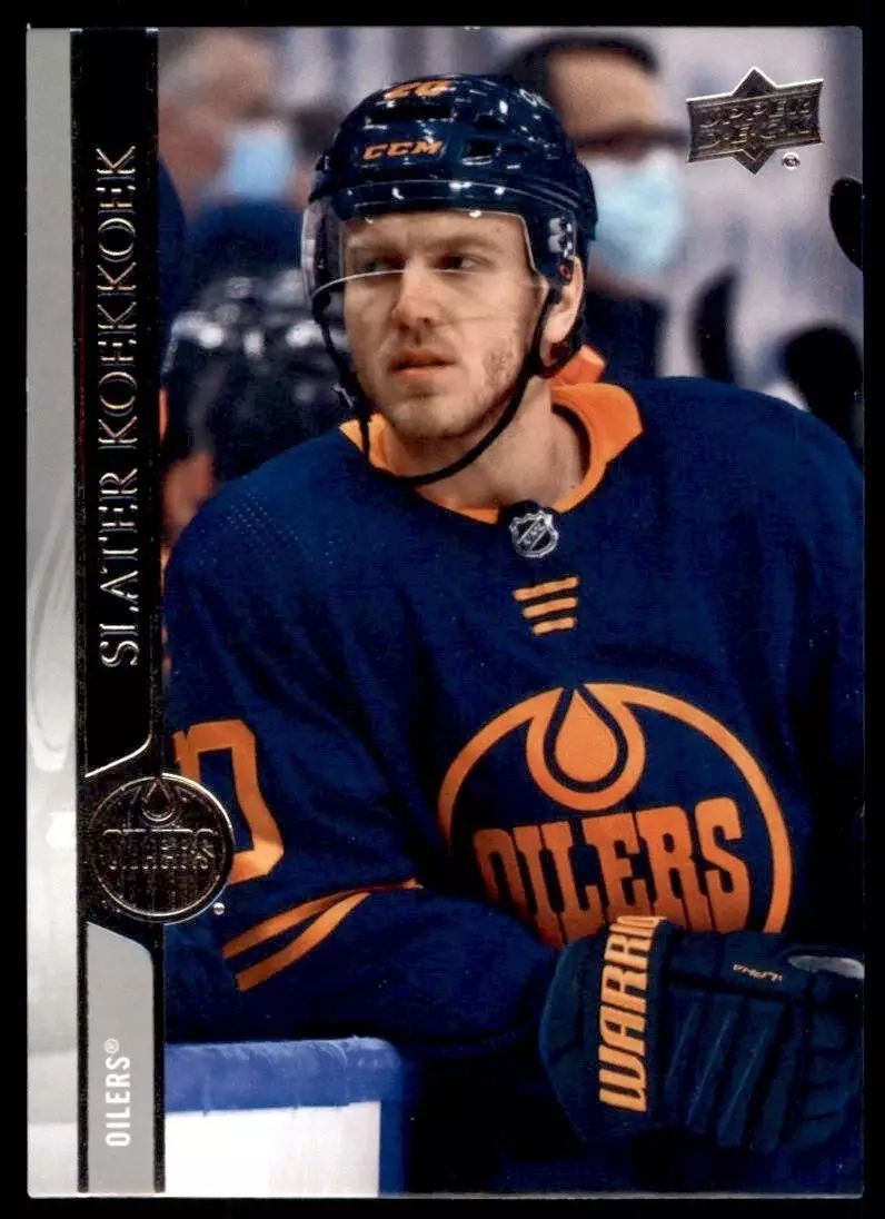 2020-21 Upper Deck #553 Slater Koekkoek