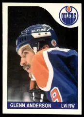 1985-86 O-Pee-Chee #168 Glenn Anderson