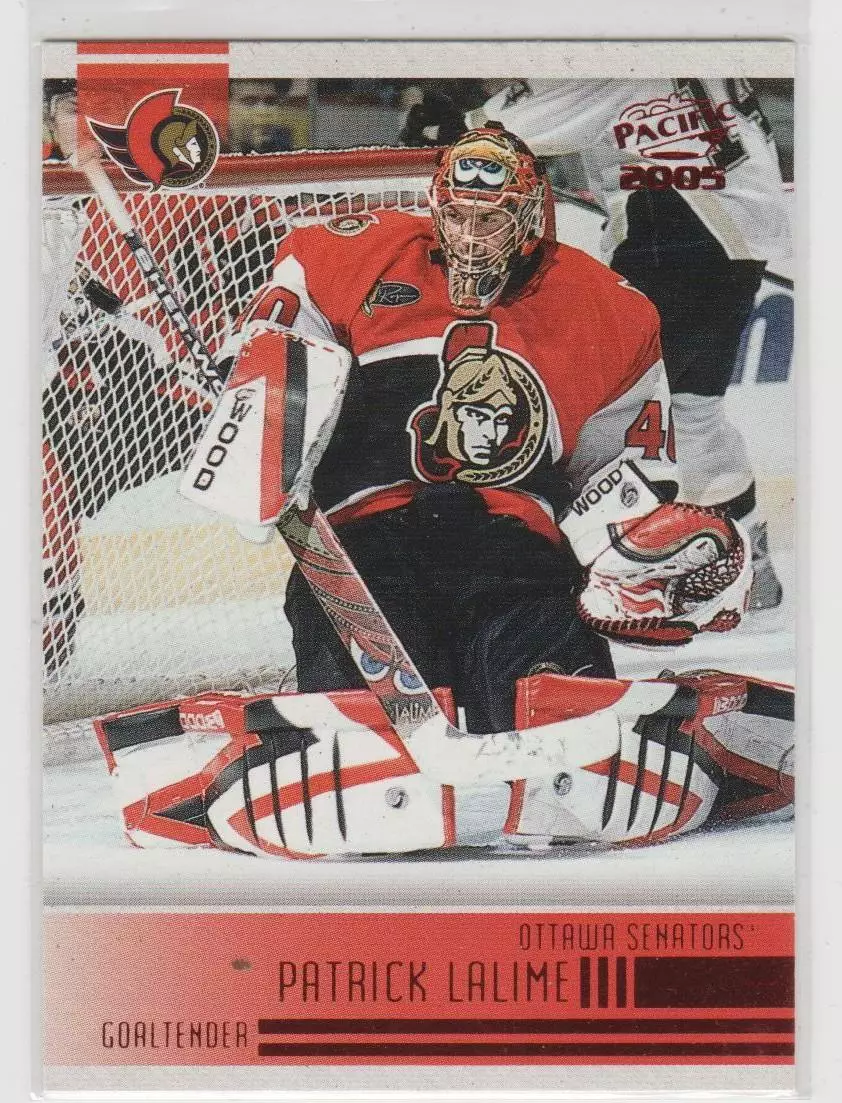 2004-05 Pacific Red #186 Patrick Lalime