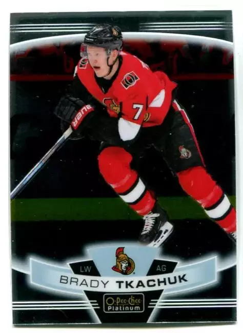 2019-20 O-Pee-Chee Platinum #126 Brady Tkachuk