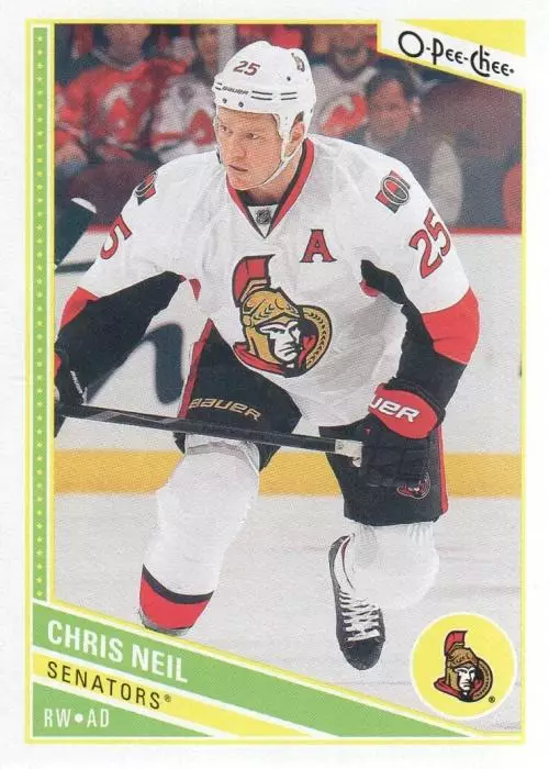 2013-14 O-Pee-Chee #122 Chris Neil