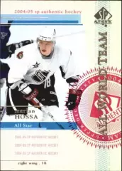 2004-05 SP Authentic #131 Marian Hossa AW