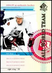 2004-05 SP Authentic #131 Marian Hossa AW