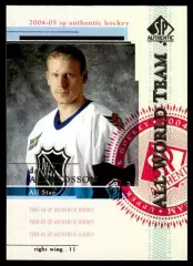 2004-05 SP Authentic #132 Daniel Alfredsson AW