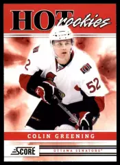 2011-12 Score #523 Colin Greening HR RC