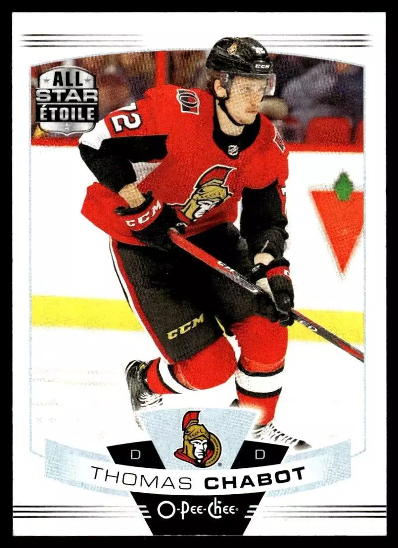 2019-20 O-Pee-Chee #290 Thomas Chabot