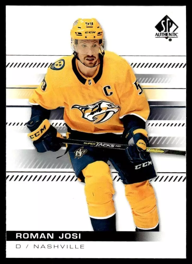 2019-20 SP Authentic #84 Roman Josi
