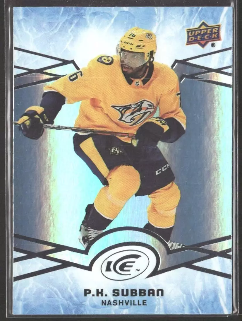 2018-19 Upper Deck Ice #27 P.K. Subban