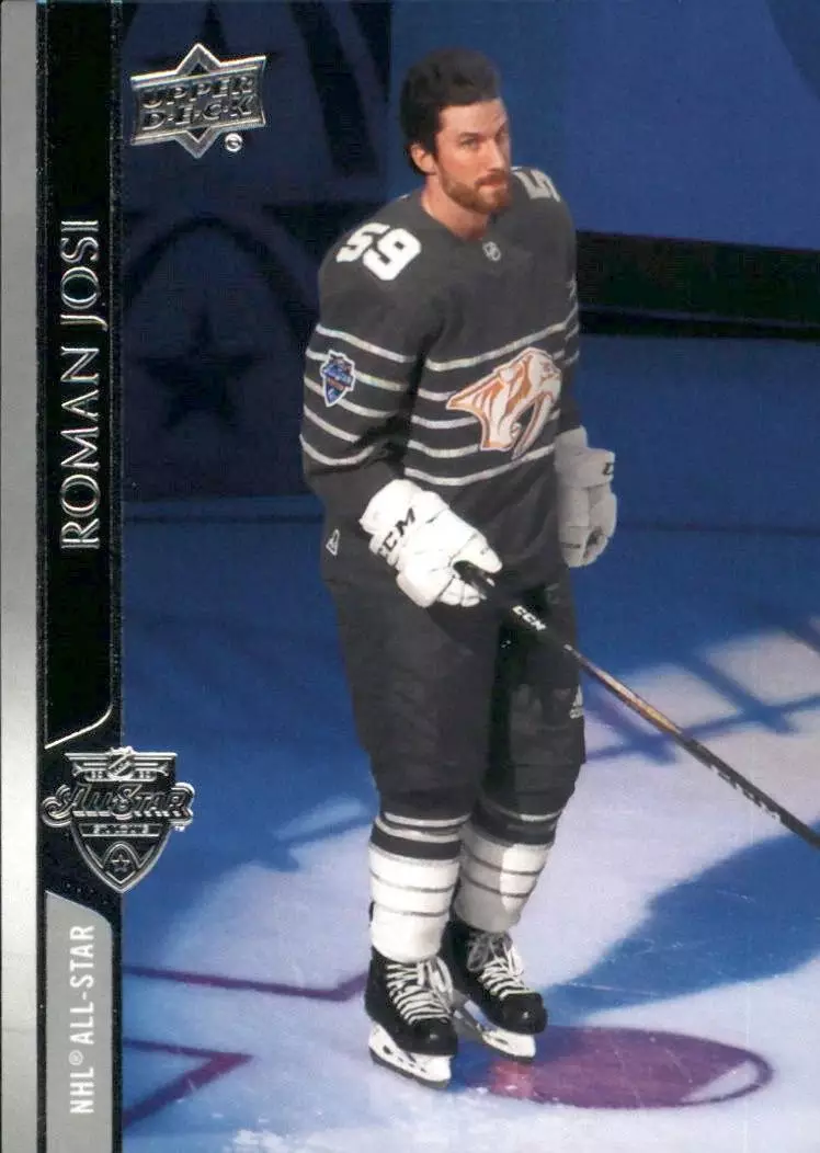 2020-21 Upper Deck #657 Roman Josi AS