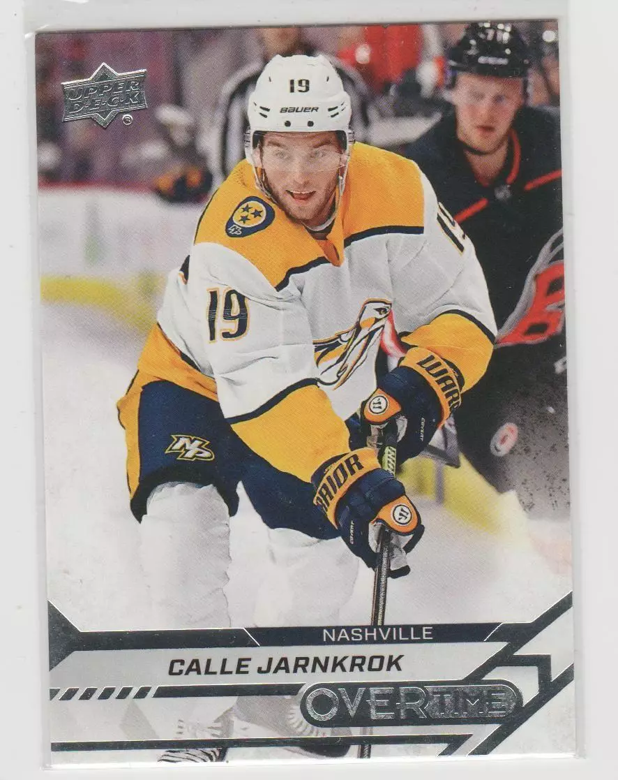 2020-21 Upper Deck Overtime #8 Calle Jarnkrok