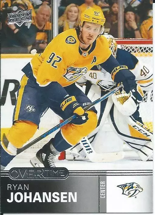 2019-20 Upper Deck Overtime #26 Ryan Johansen