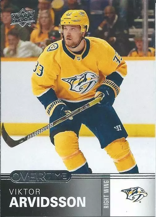 2019-20 Upper Deck Overtime #67 Viktor Arvidsson