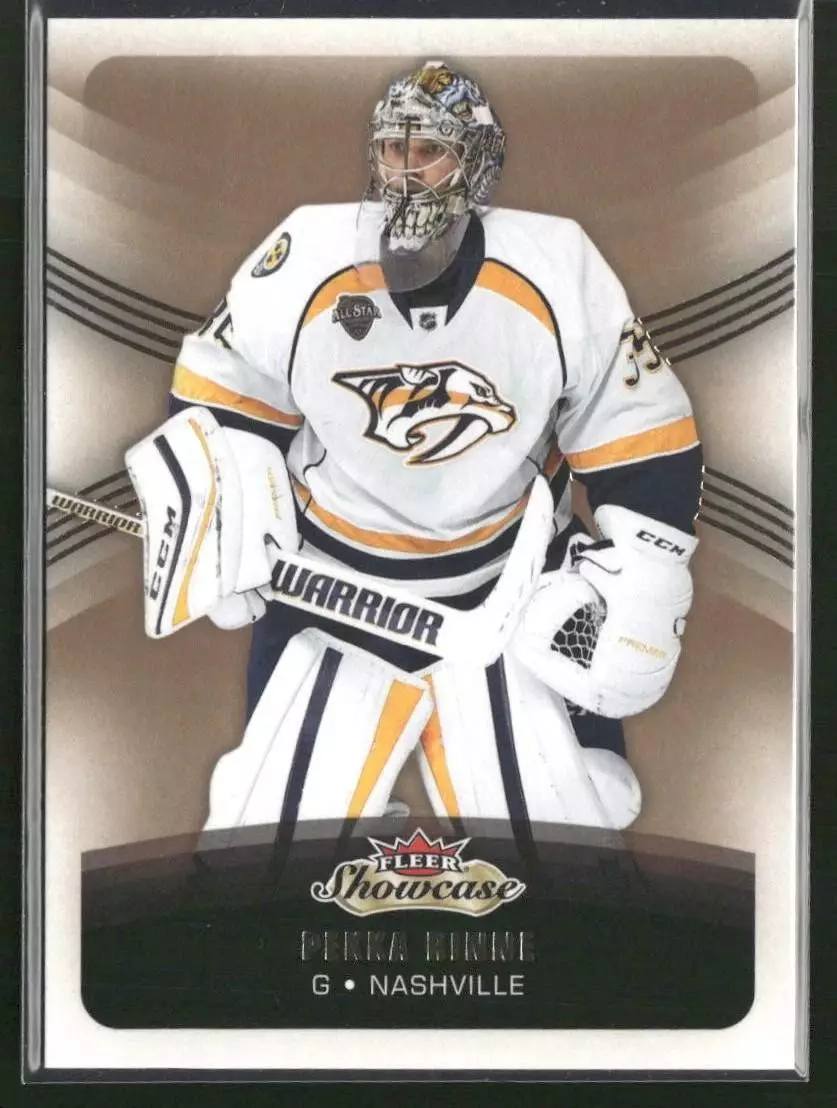 2015-16 Fleer Showcase #73 Pekka Rinne