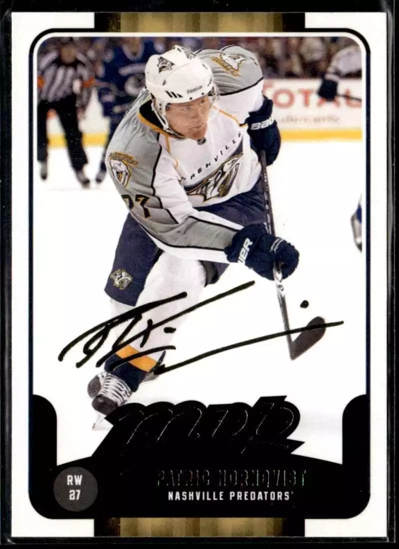 2011-12 Upper Deck MVP #47 Patric Hornqvist