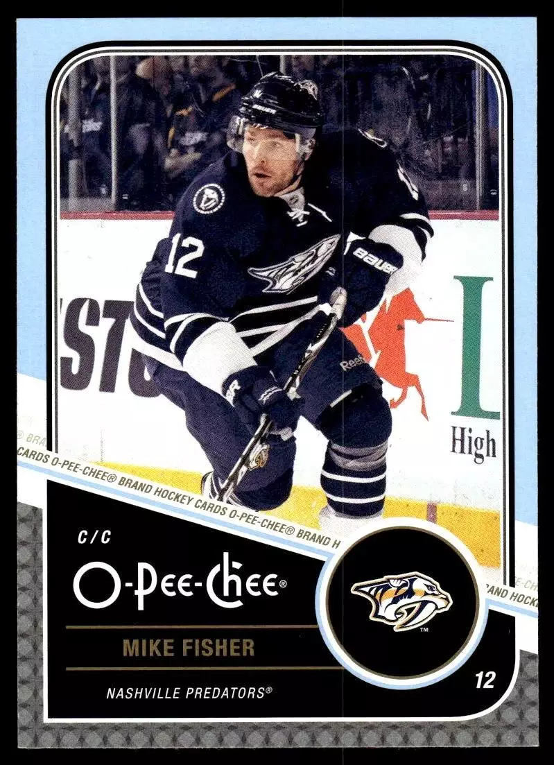 2011-12 O-Pee-Chee #308 Mike Fisher