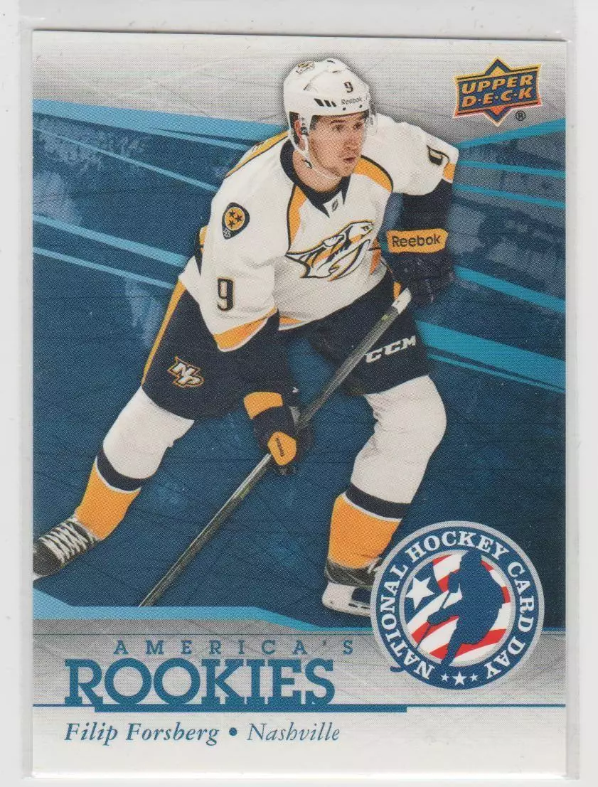 2013-14 Upper Deck National Hockey Card Day USA #NHCD6 Filip Forsberg AM