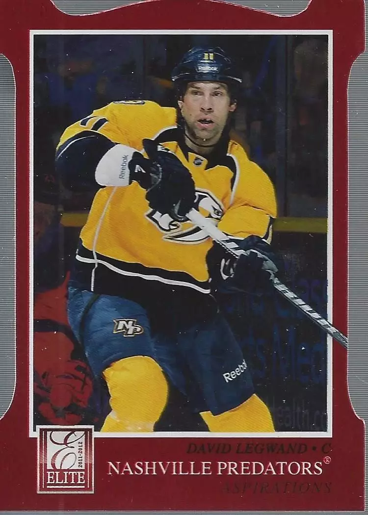 2011-12 Elite Aspirations #52 David Legwand