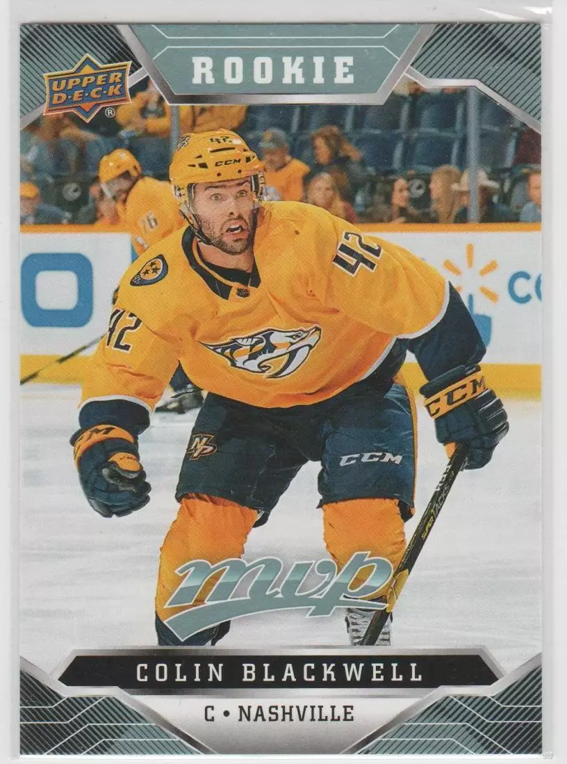 2019-20 Upper Deck MVP #222 Colin Blackwell SP RC