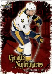 2016-17 Upper Deck Goalie Nightmares #GN17 Filip Forsberg