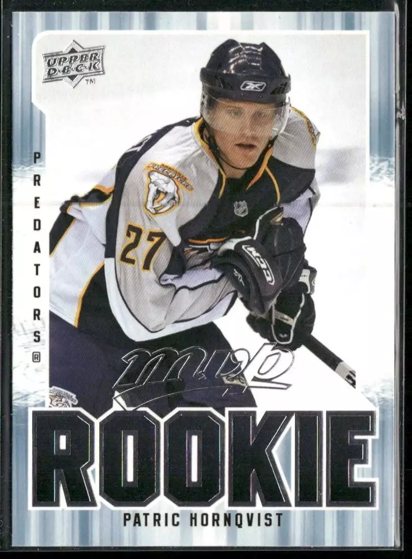2008-09 Upper Deck MVP #372 Patric Hornqvist RC