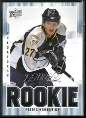 2008-09 Upper Deck MVP #372 Patric Hornqvist RC