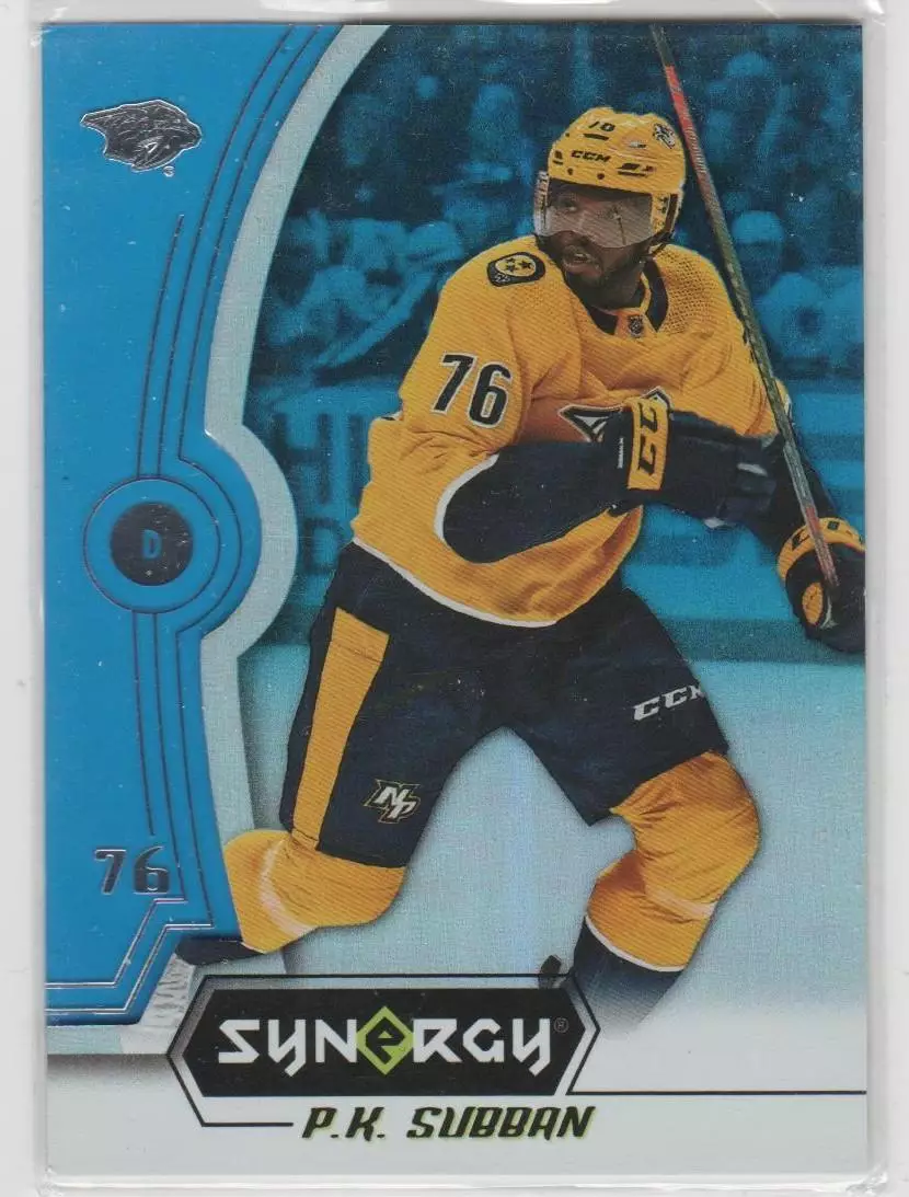 2018-19 Synergy Blue #5 P.K. Subban