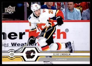 2019-20 Upper Deck #183 Elias Lindholm