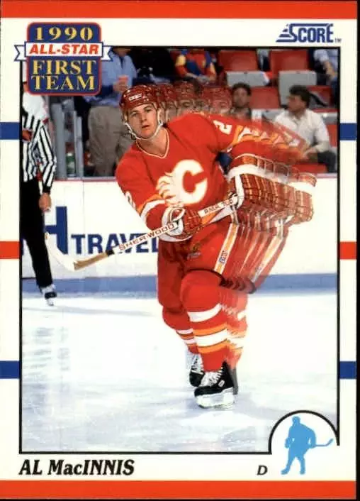 1990-91 Score #314 Al MacInnis AS1