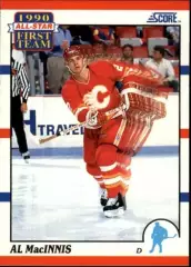 1990-91 Score #314 Al MacInnis AS1