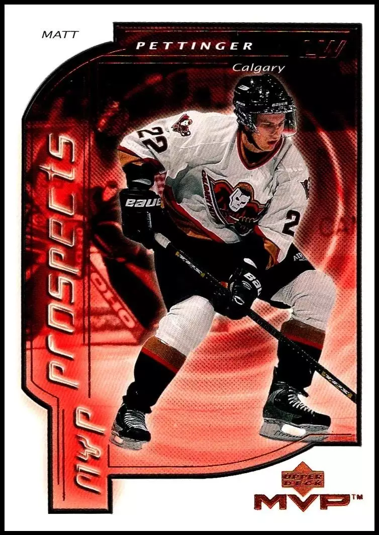 2000-01 Upper Deck MVP #209 Matt Pettinger RC